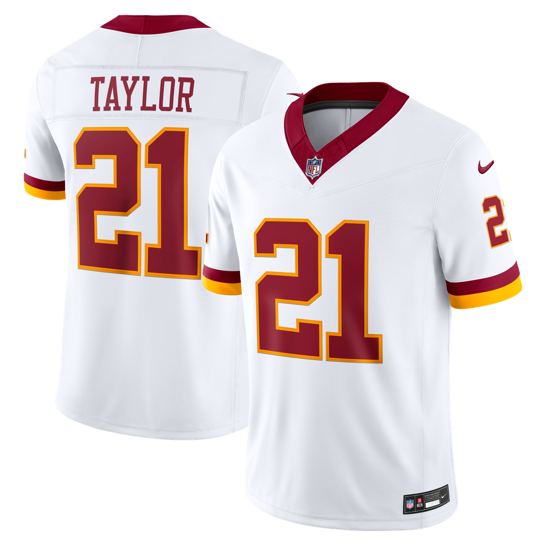 Washington Commanders Sean Taylor Nike Vapor F.U.S.E. Stitched Retired Limited Jersey - White