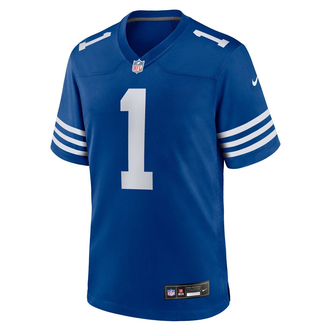 Indianapolis Colts Ahmad Sauce Gardner Nike Alternate Game Jersey - Royal