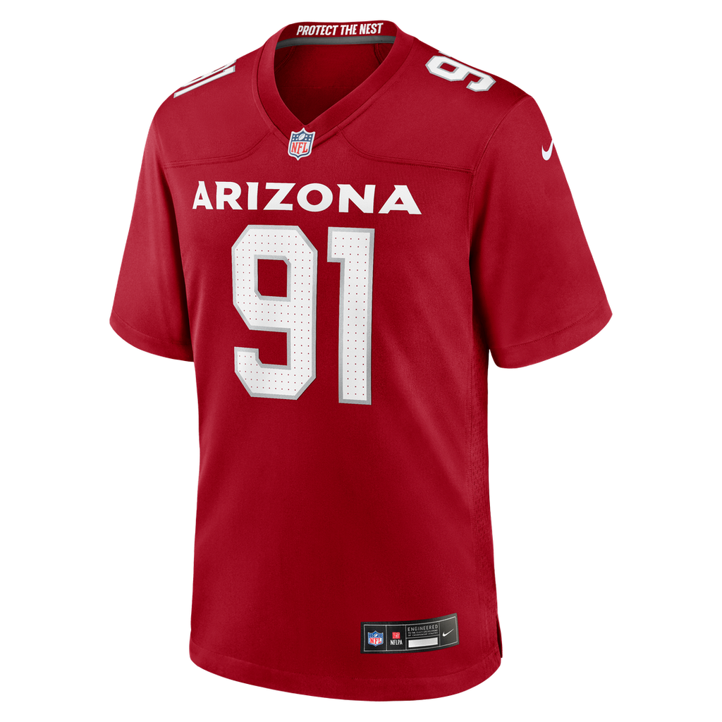 Arizona Cardinals L.J. Collier Nike Team Game Jersey - Cardinal