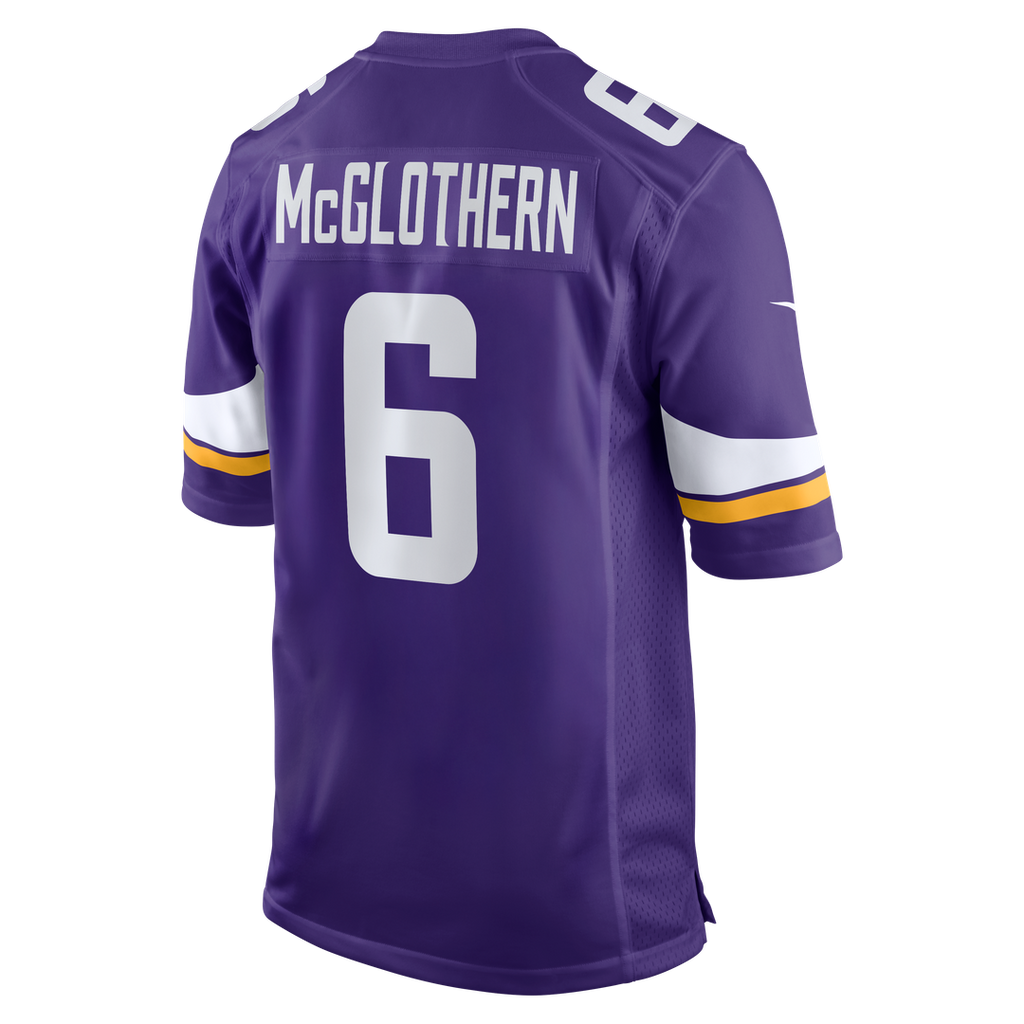 Minnesota Vikings Dwight McGlothern Nike Team Game Jersey - Purple