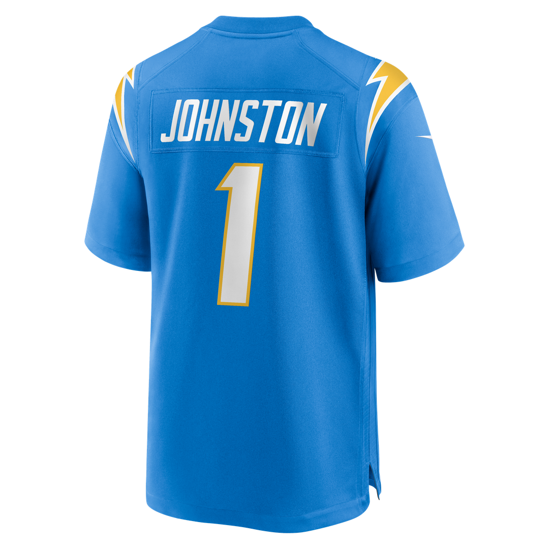 Los Angeles Chargers Quentin Johnston Nike Game Player Jersey - Powder Blue
