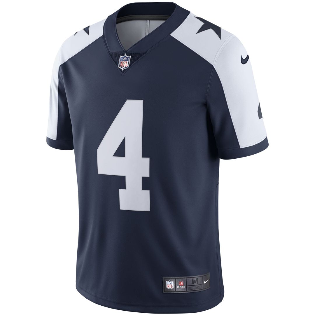 Dallas Cowboys Dak Prescott Nike Vapor Limited Player Jersey - White