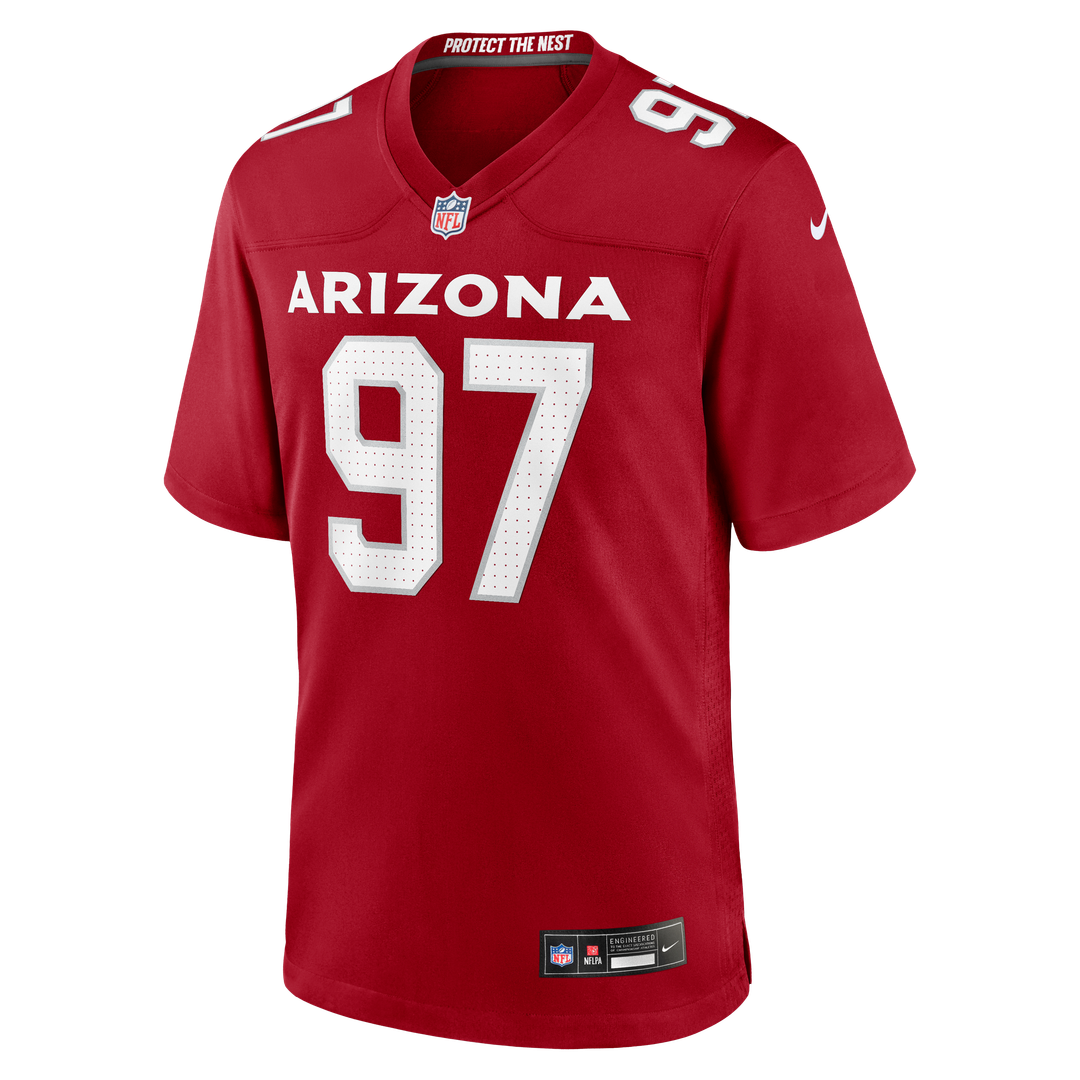 Arizona Cardinals Walter Nolen Nike Game Player Jersey - Cardinal