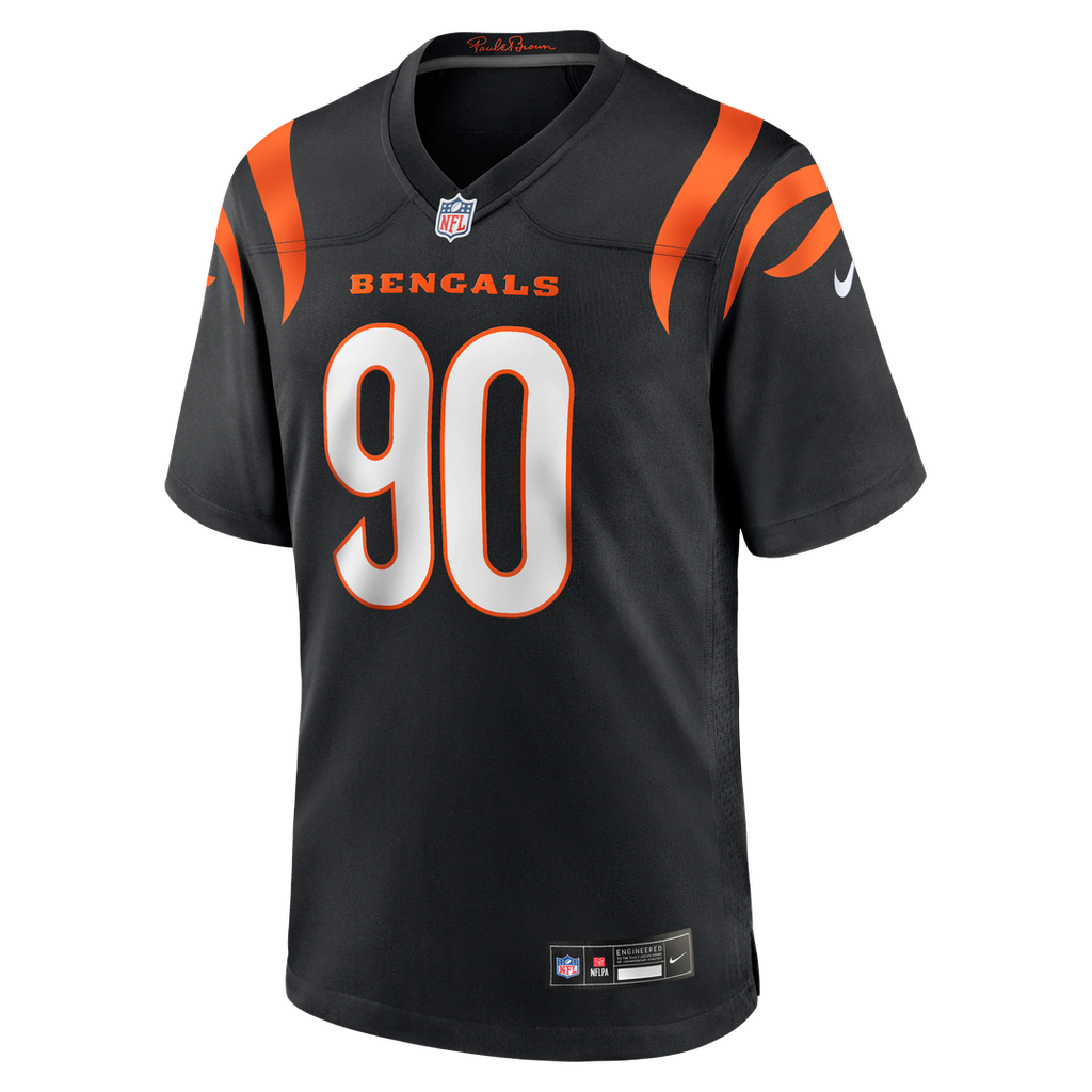 Cincinnati Bengals Kris Jenkins Jr. Nike Game Jersey - Black
