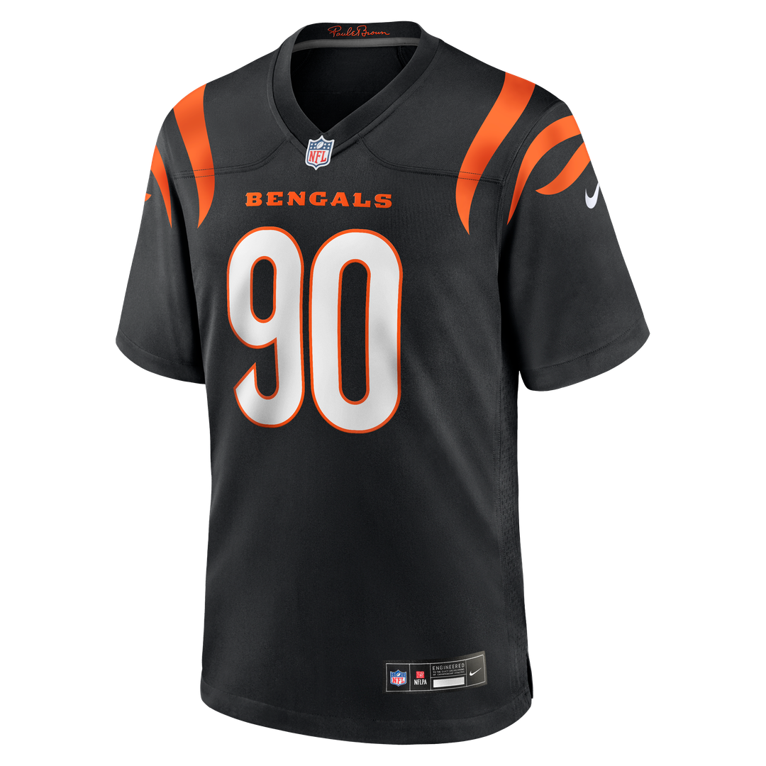Cincinnati Bengals Kris Jenkins Jr. Nike Game Jersey - Black