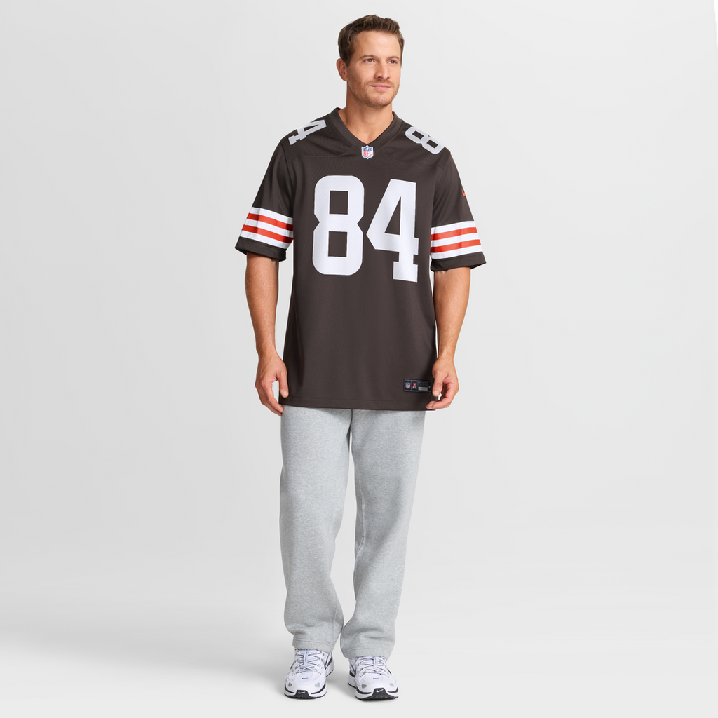 Cleveland Browns Messiah Swinson Nike Team Game Jersey - Brown