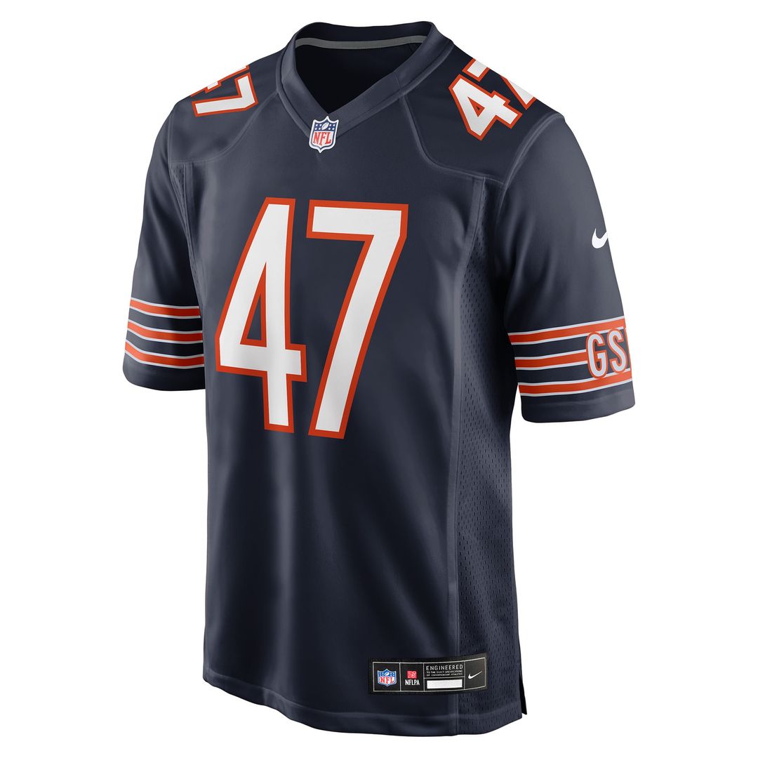 Chicago Bears Ruben Hyppolite II Nike Team Game Jersey - Navy