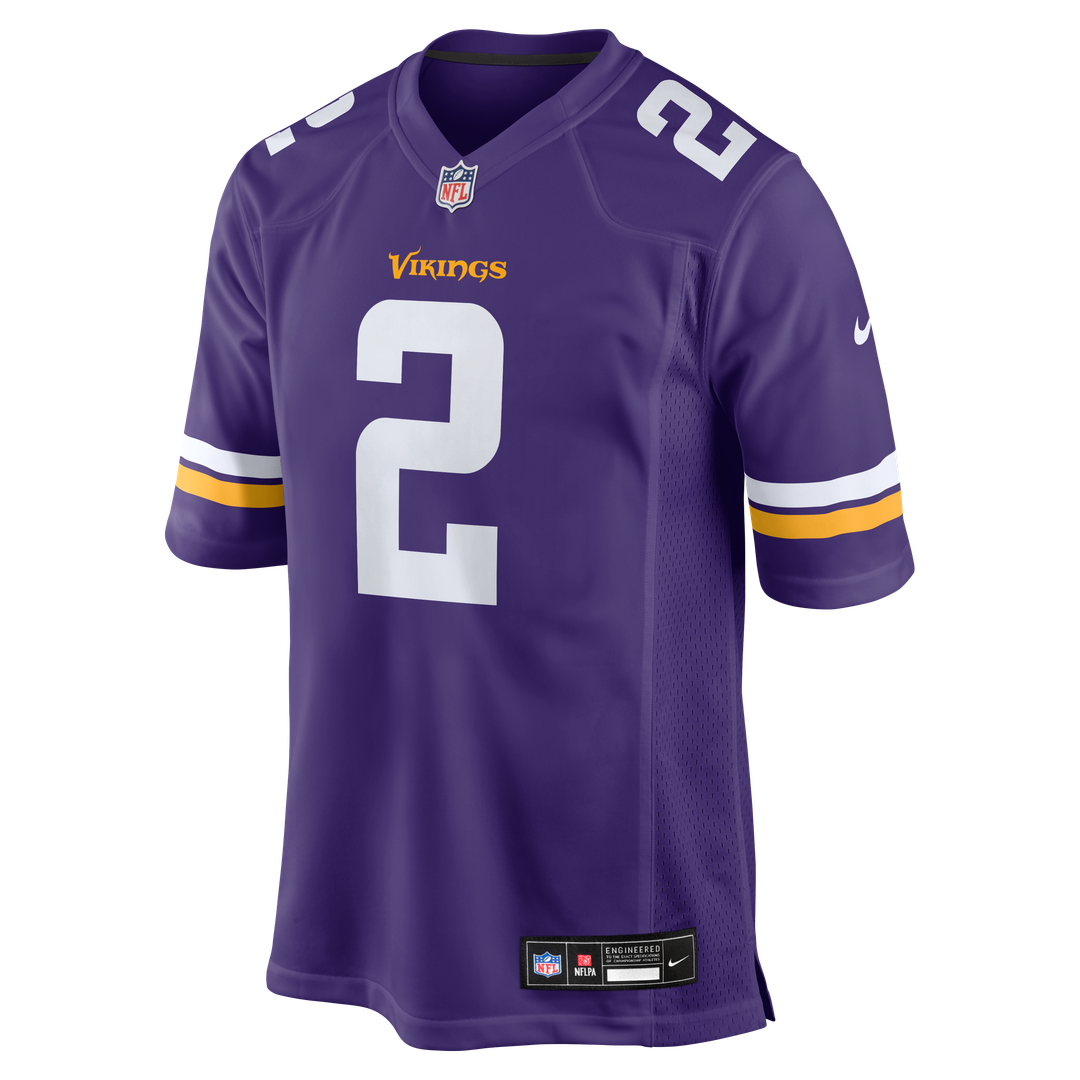 Minnesota Vikings Isaiah Rodgers Nike Team Game Jersey - Purple