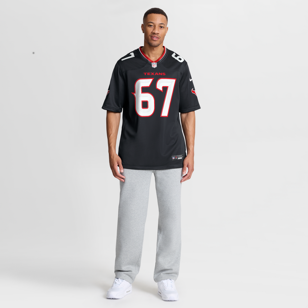 Houston Texans Evan Brown Nike Team Game Jersey - Navy