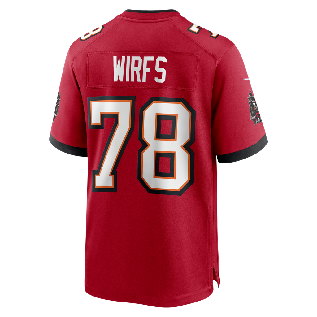 Tampa Bay Buccaneers Tristan Wirfs Nike Game Jersey - Red