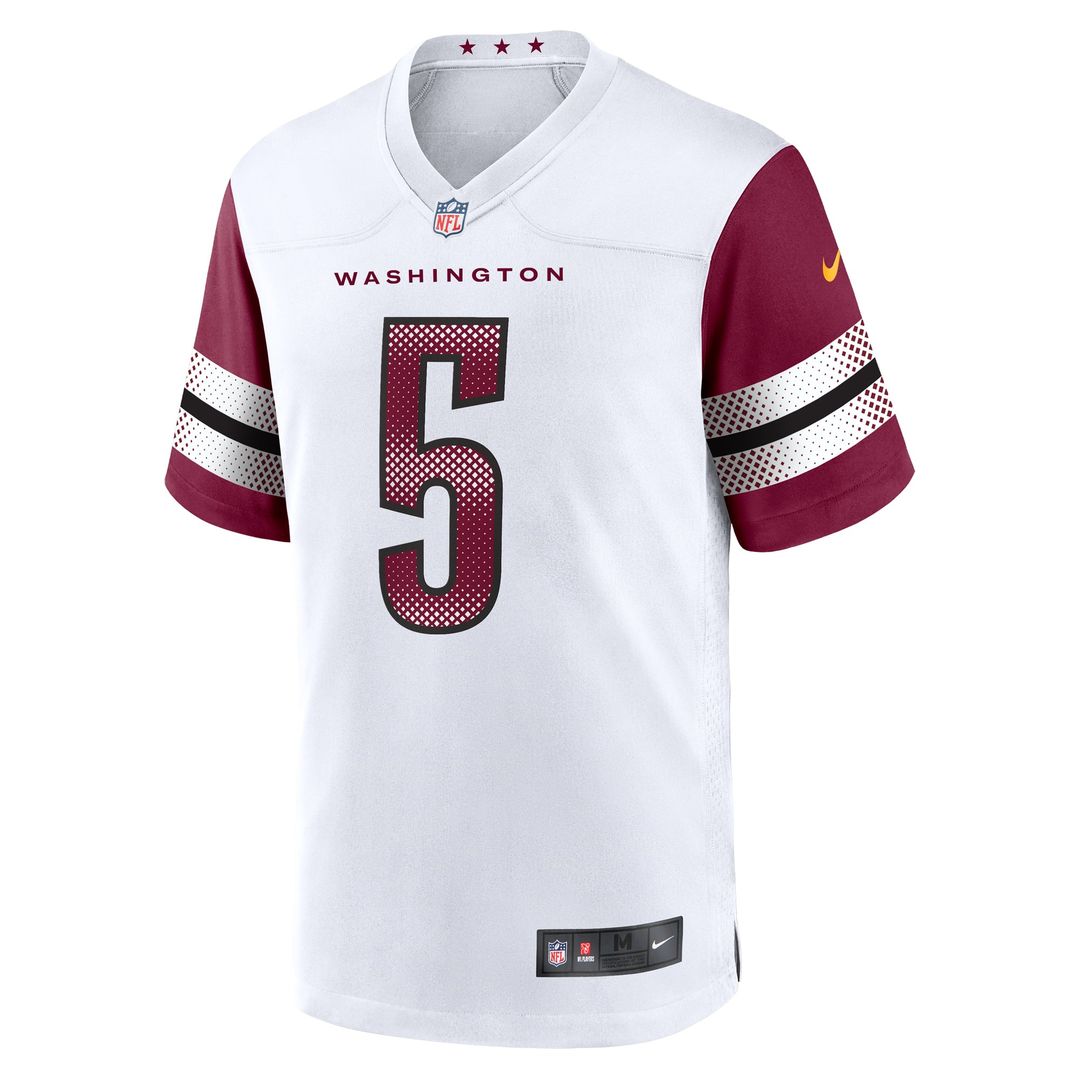Washington Commanders Jayden Daniels Nike Player Game Jersey - Burgundy