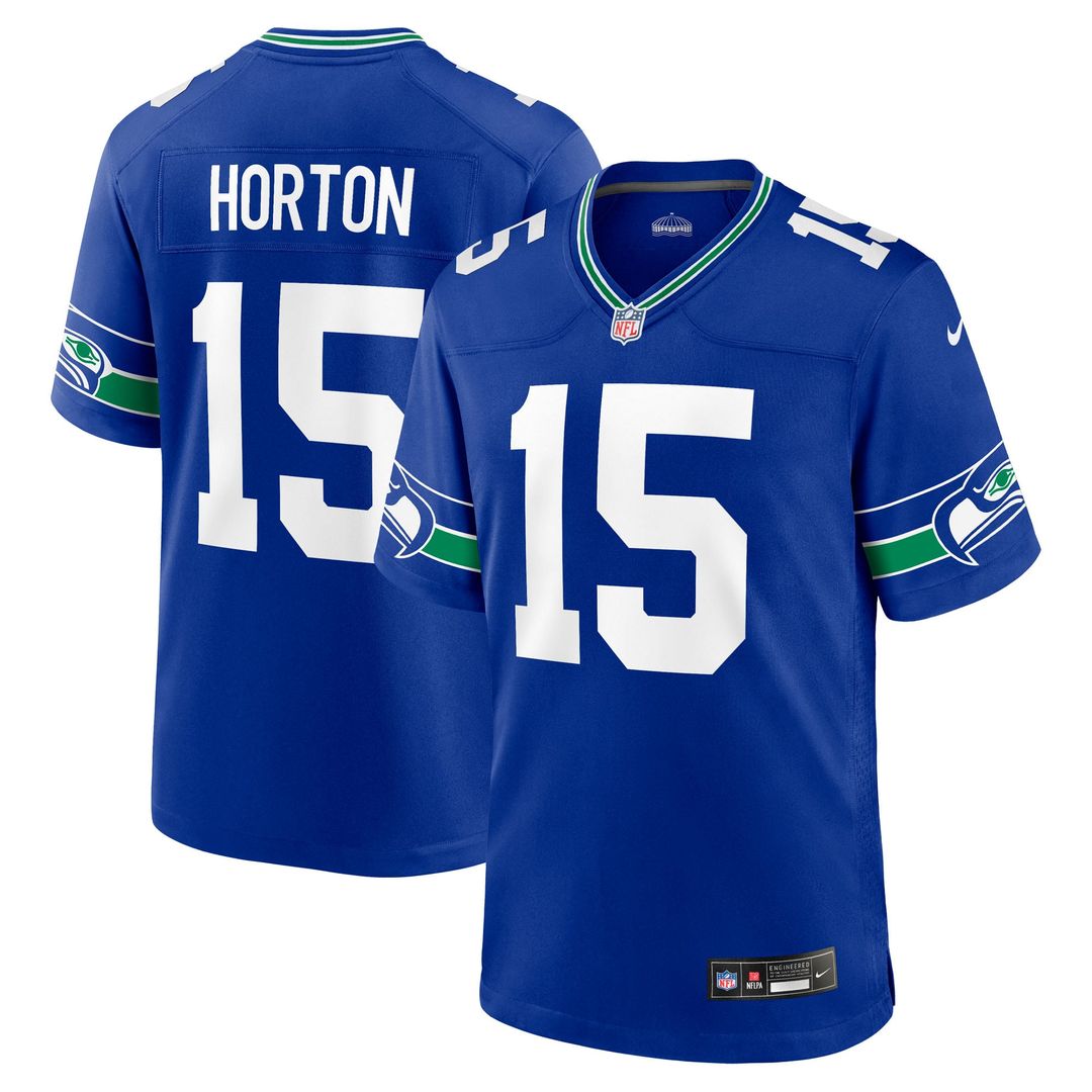Seattle Seahawks Tory Horton Nike Alternate Game Jersey - Royal