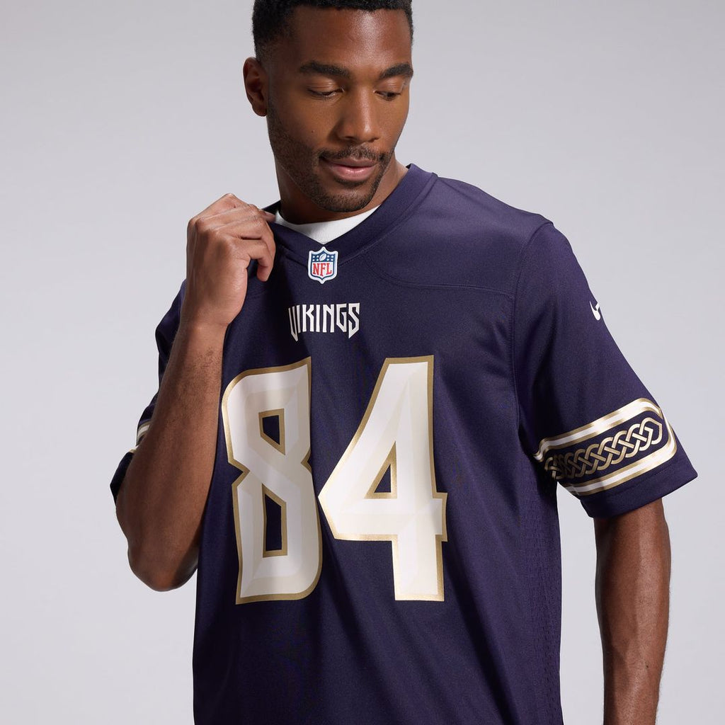 Minnesota Vikings Randy Moss Nike 2026 Rivalries Collection Game Jersey - Purple