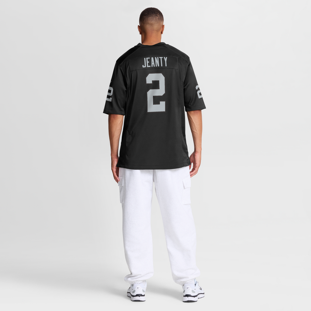Las Vegas Raiders Ashton Jeanty Nike Team Game Jersey - Black