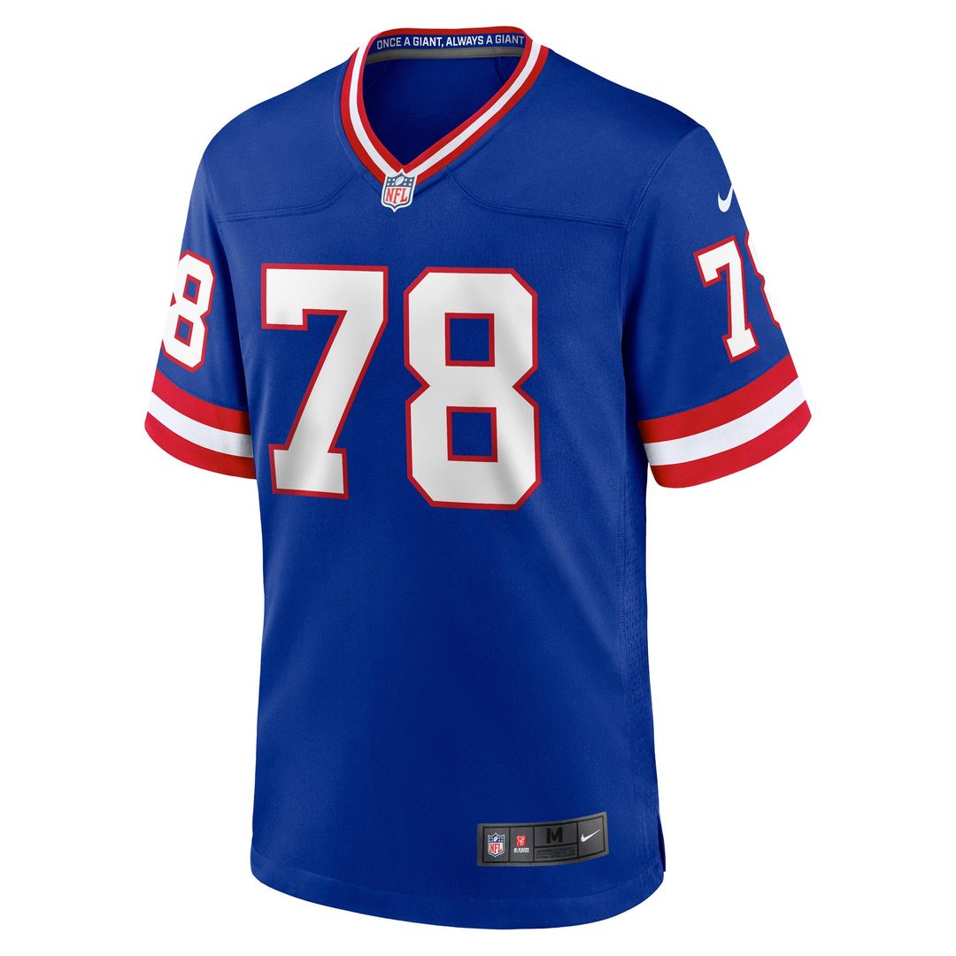 New York Giants Andrew Thomas Nike Alternate Game Jersey - Royal
