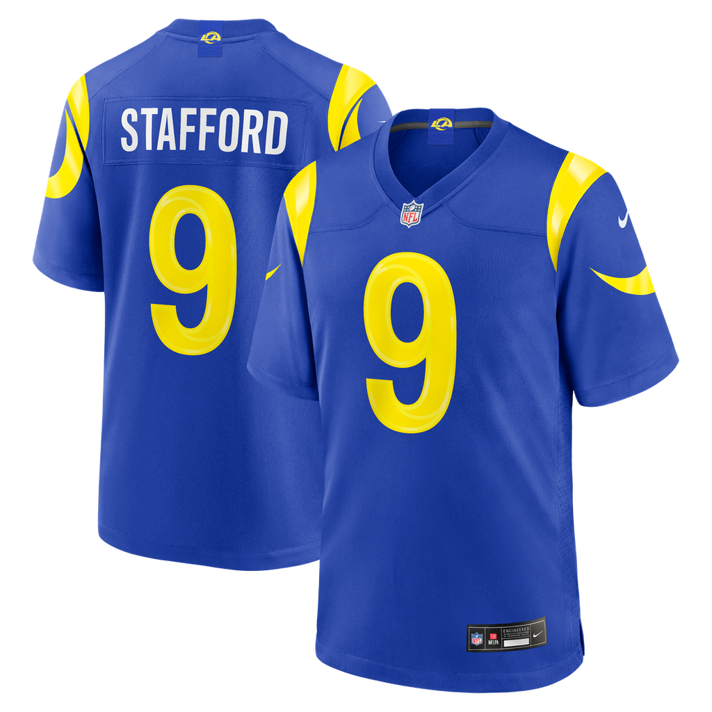 Los Angeles Rams Matthew Stafford Nike Team Game Player Jersey - Royal