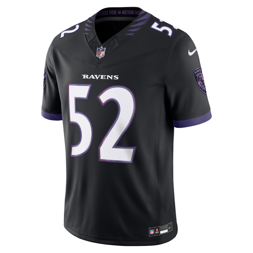 Baltimore Ravens Ray Lewis Nike Alternate Vapor F.U.S.E. Stitched Retired Player Limited Jersey - Black