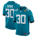 Jacksonville Jaguars Montaric Brown Nike Game Player Jersey - Teal