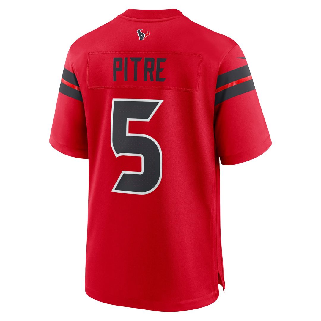 Houston Texans Jalen Pitre Nike Alternate Game Jersey - Red