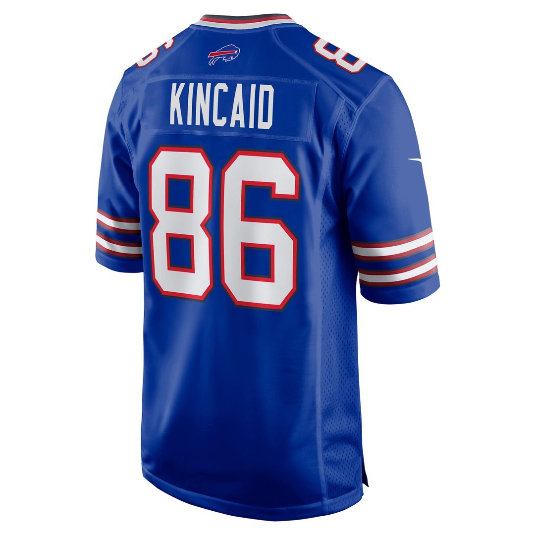 Buffalo Bills Dalton Kincaid Nike Nickel City Game Jersey - Gray