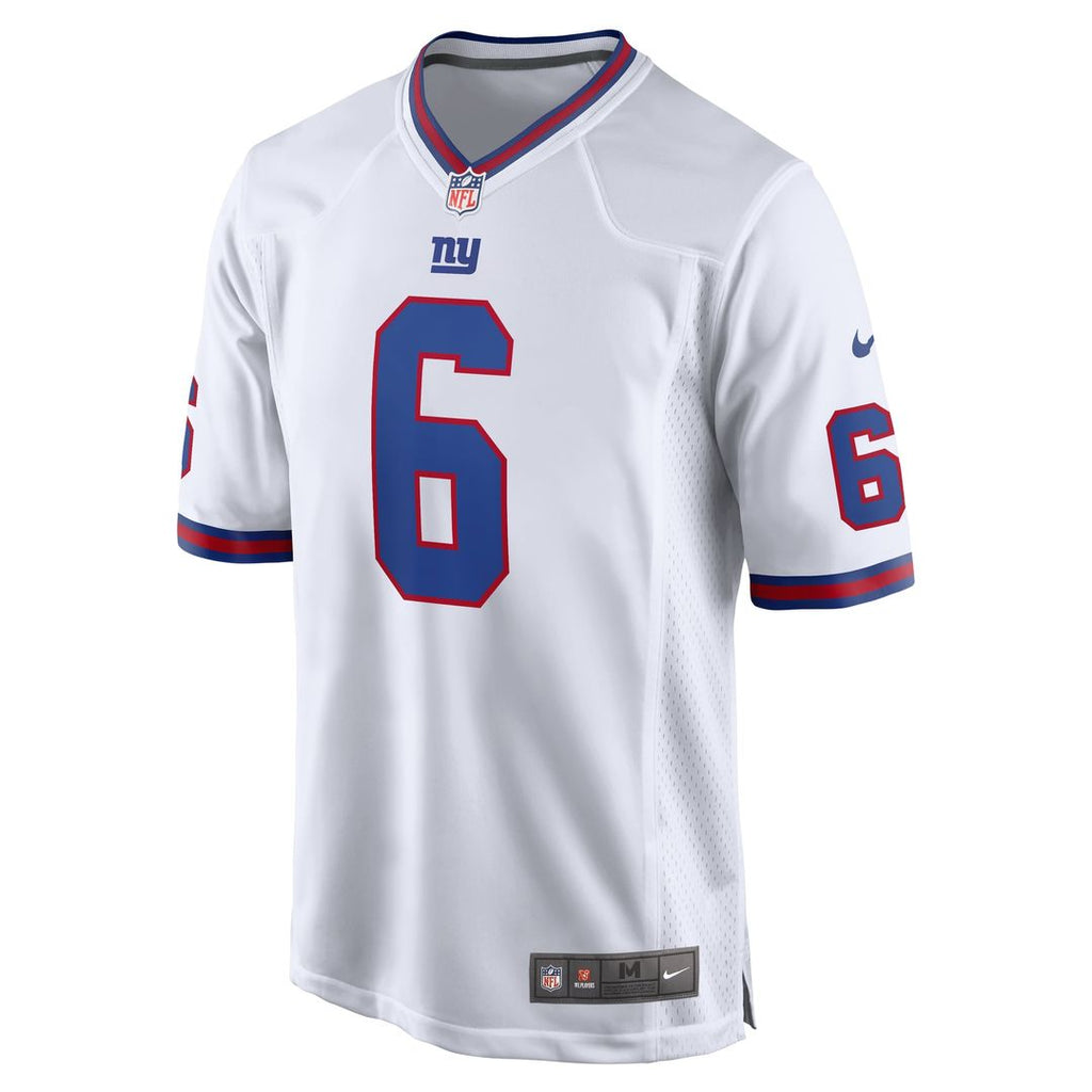 New York Giants Jaxson Dart Nike Alternate Vintage White Game Jersey - White
