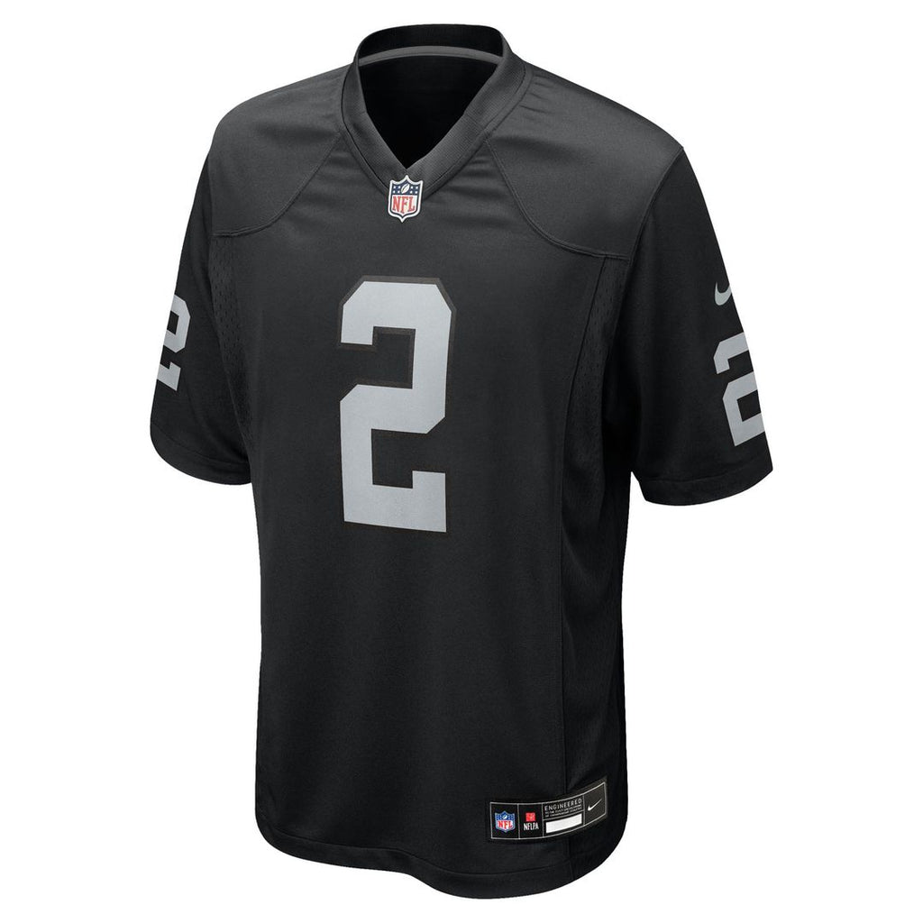 Las Vegas Raiders Ashton Jeanty Nike Team Game Jersey - Black