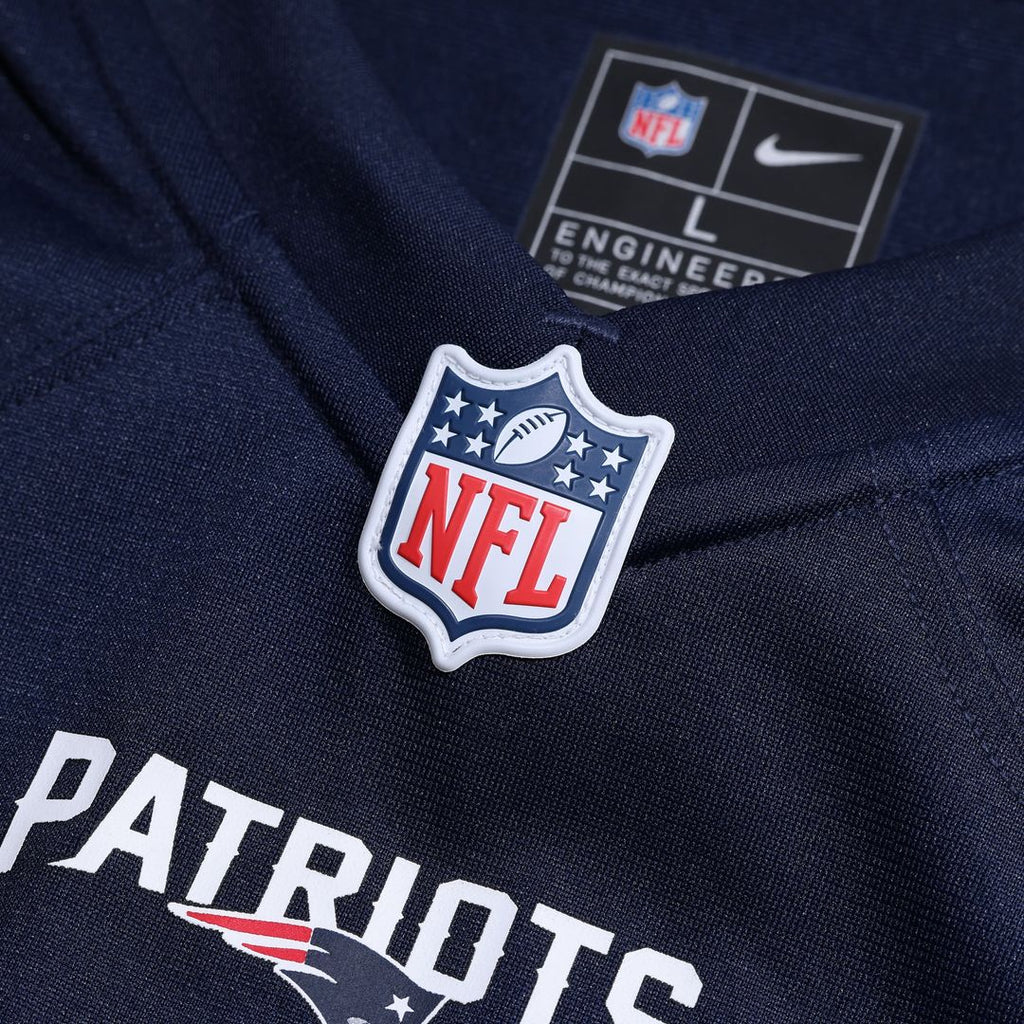 New England Patriots Lawyer Milloy Nike Game Retired Player Jersey - Navy
