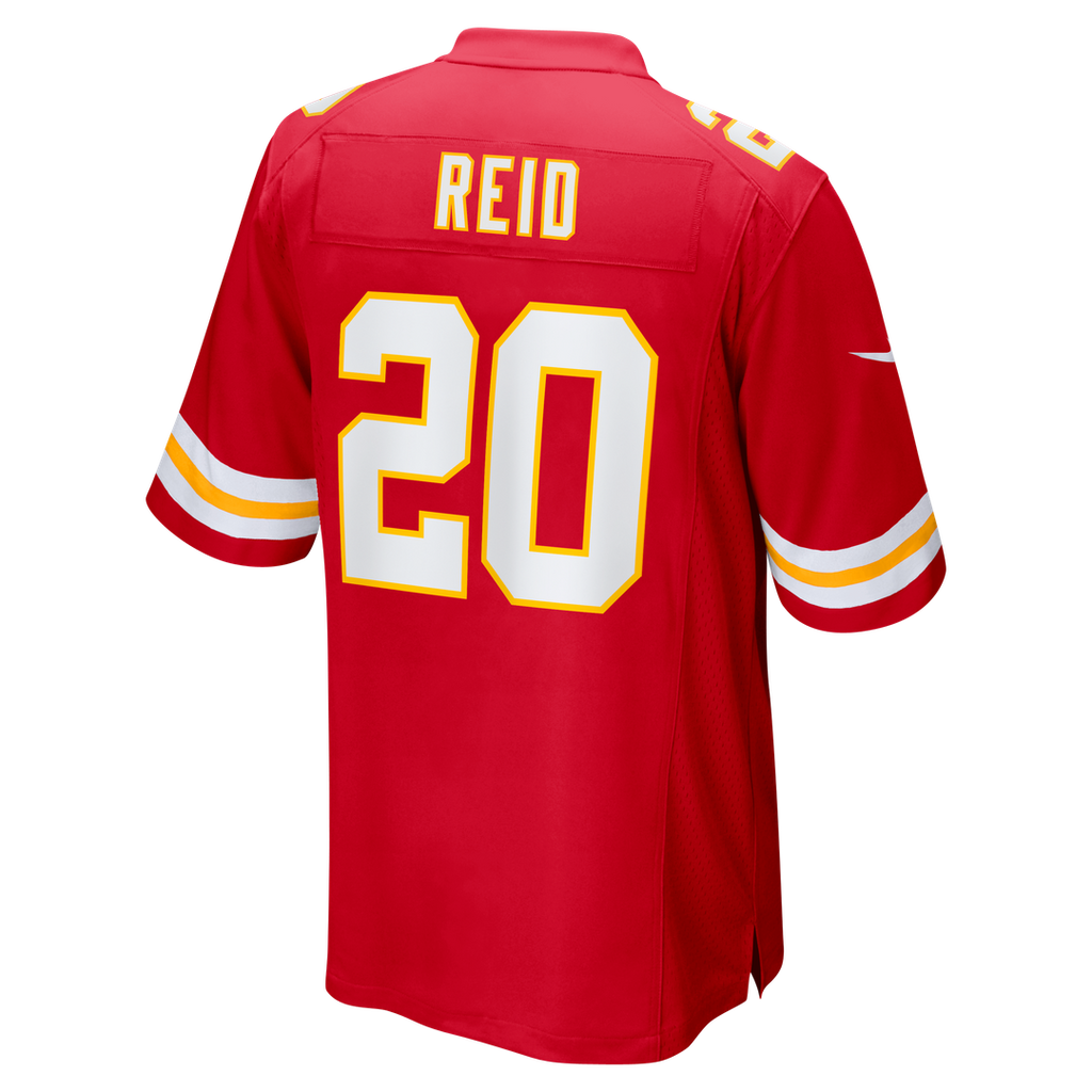 Kansas City Chiefs Justin Reid Nike Game Jersey - Red