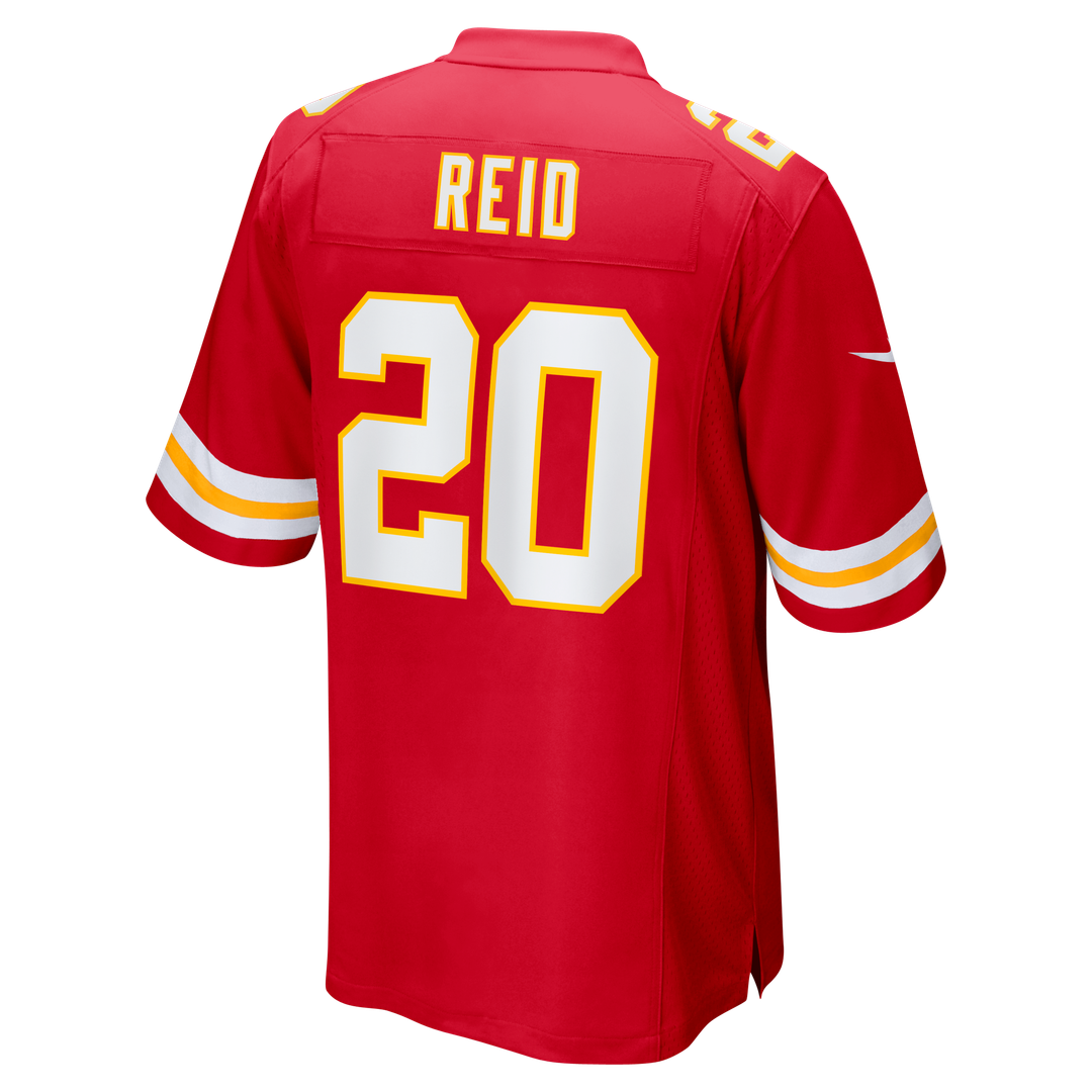 Kansas City Chiefs Justin Reid Nike Game Jersey - Red