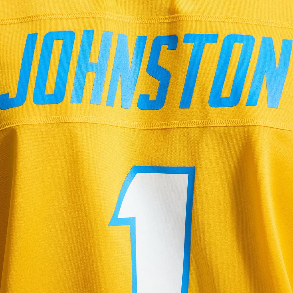 Los Angeles Chargers Quentin Johnston Nike Alternate Super Chargers Game Player Jersey - Navy