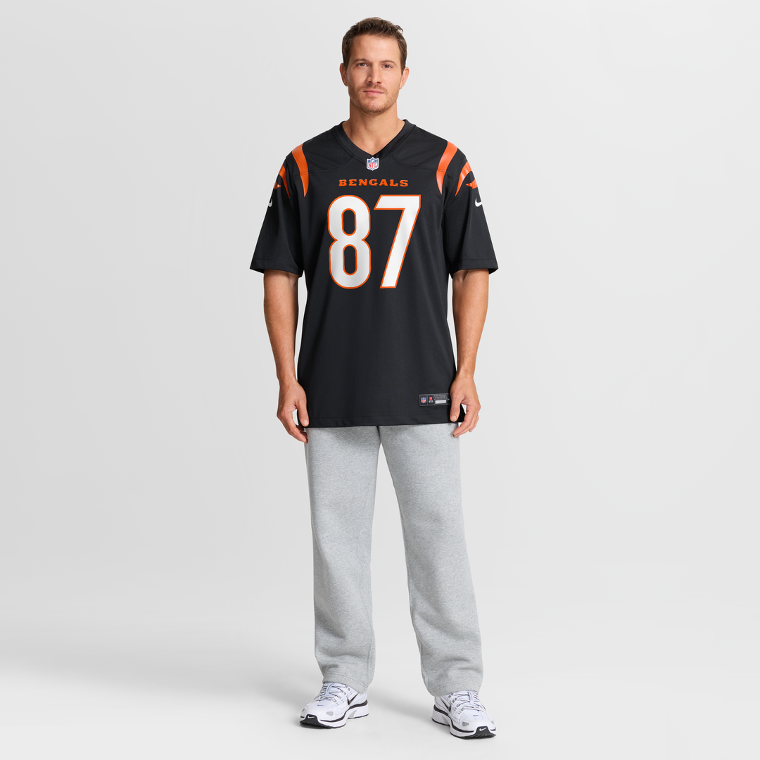 Cincinnati Bengals Tanner Hudson Nike Home Game Player Jersey - Black