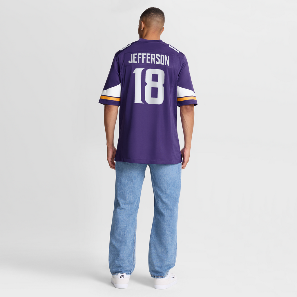 Minnesota Vikings Justin Jefferson Nike Game Jersey - Purple