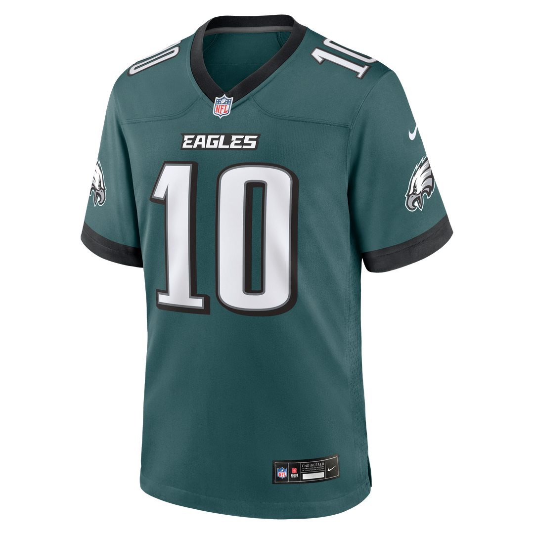 Philadelphia Eagles Braden Mann Nike Team Game Jersey - Midnight Green