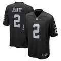 Las Vegas Raiders Ashton Jeanty Nike Team Game Jersey - Black