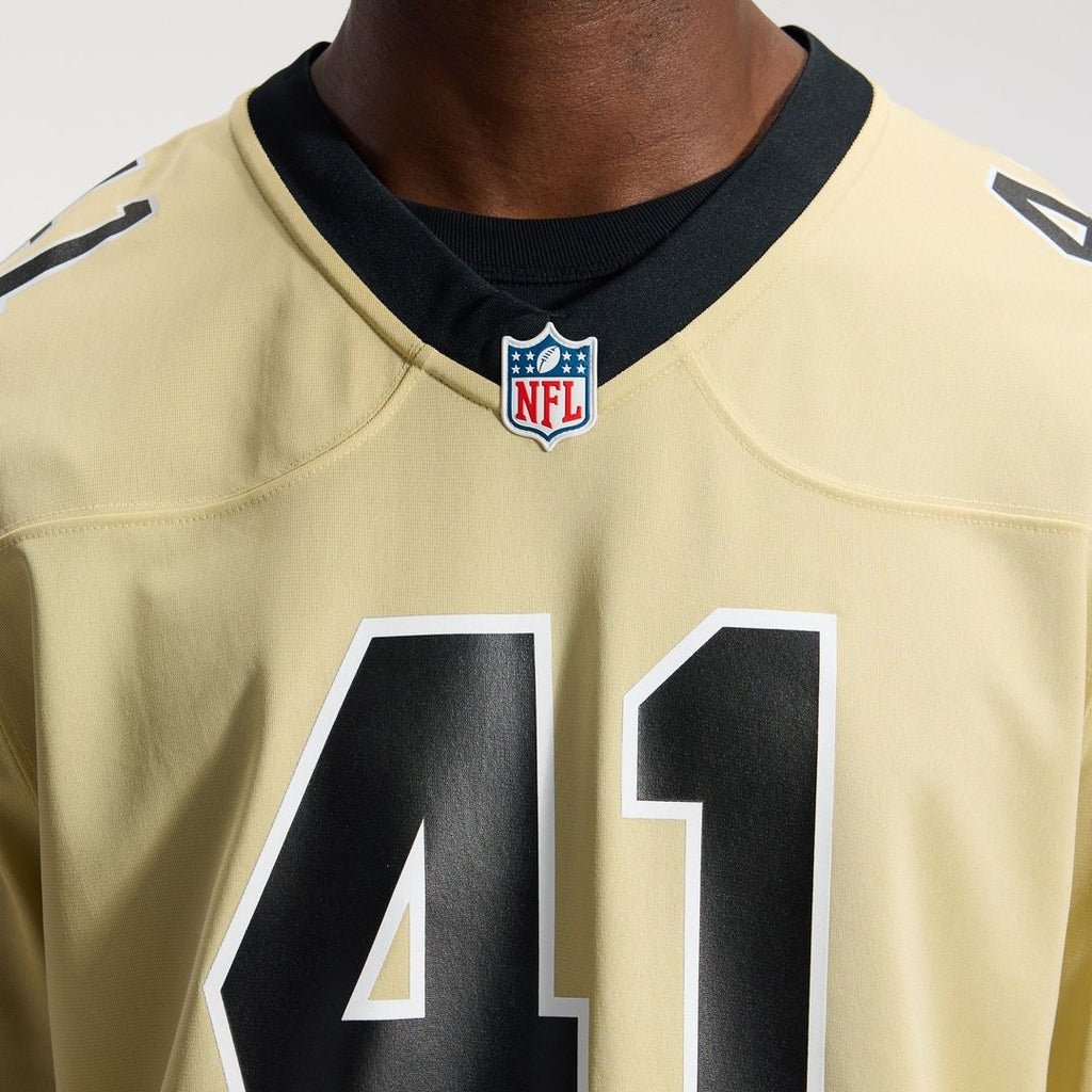 New Orleans Saints Alvin Kamara Nike Game Jersey - Black