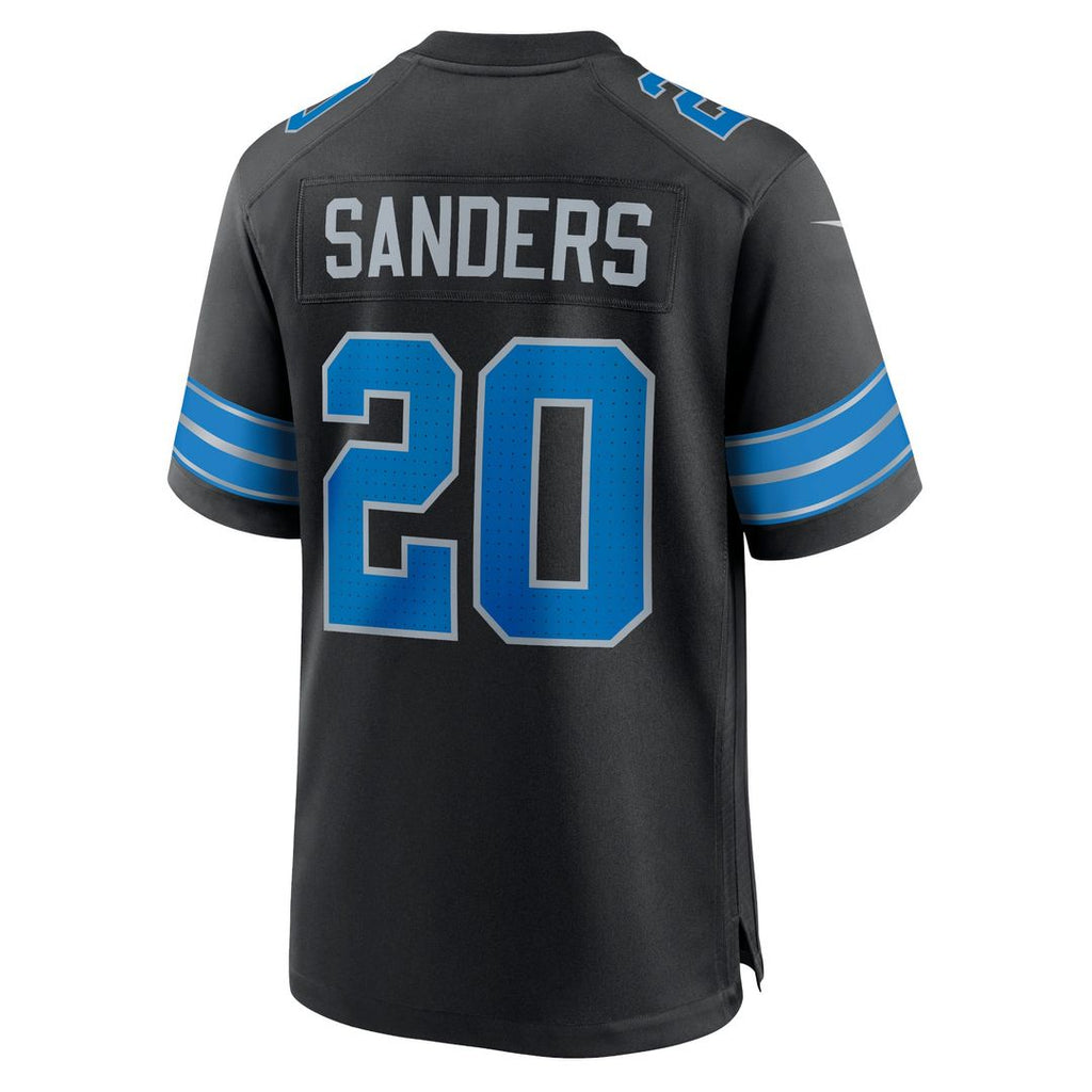 Detroit Lions Barry Sanders Nike 2nd Alternate Retired Player Game Jersey - Black