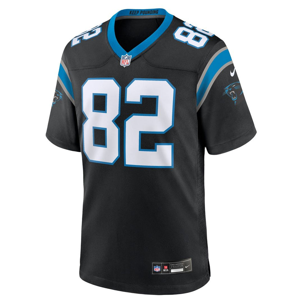 Carolina Panthers Tommy Tremble Nike Team Game Jersey - Black