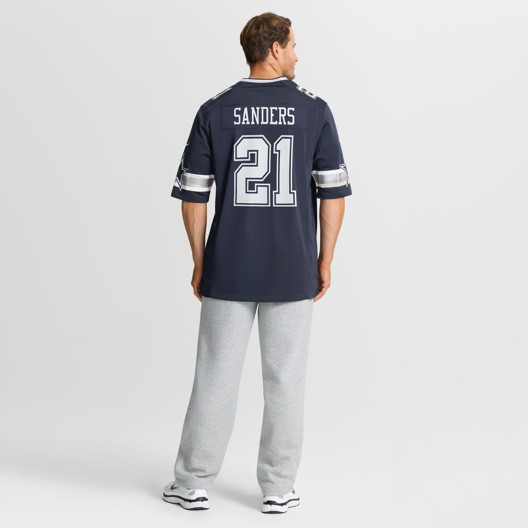 Dallas Cowboys Deion Sanders Nike Team Retired Player Game Jersey - Navy
