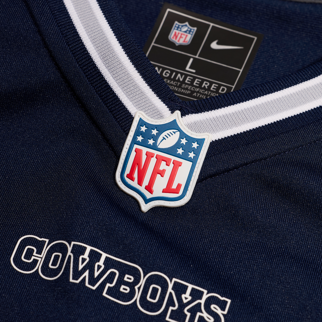 Dallas Cowboys Number 1 Dad Nike Game Jersey - Navy