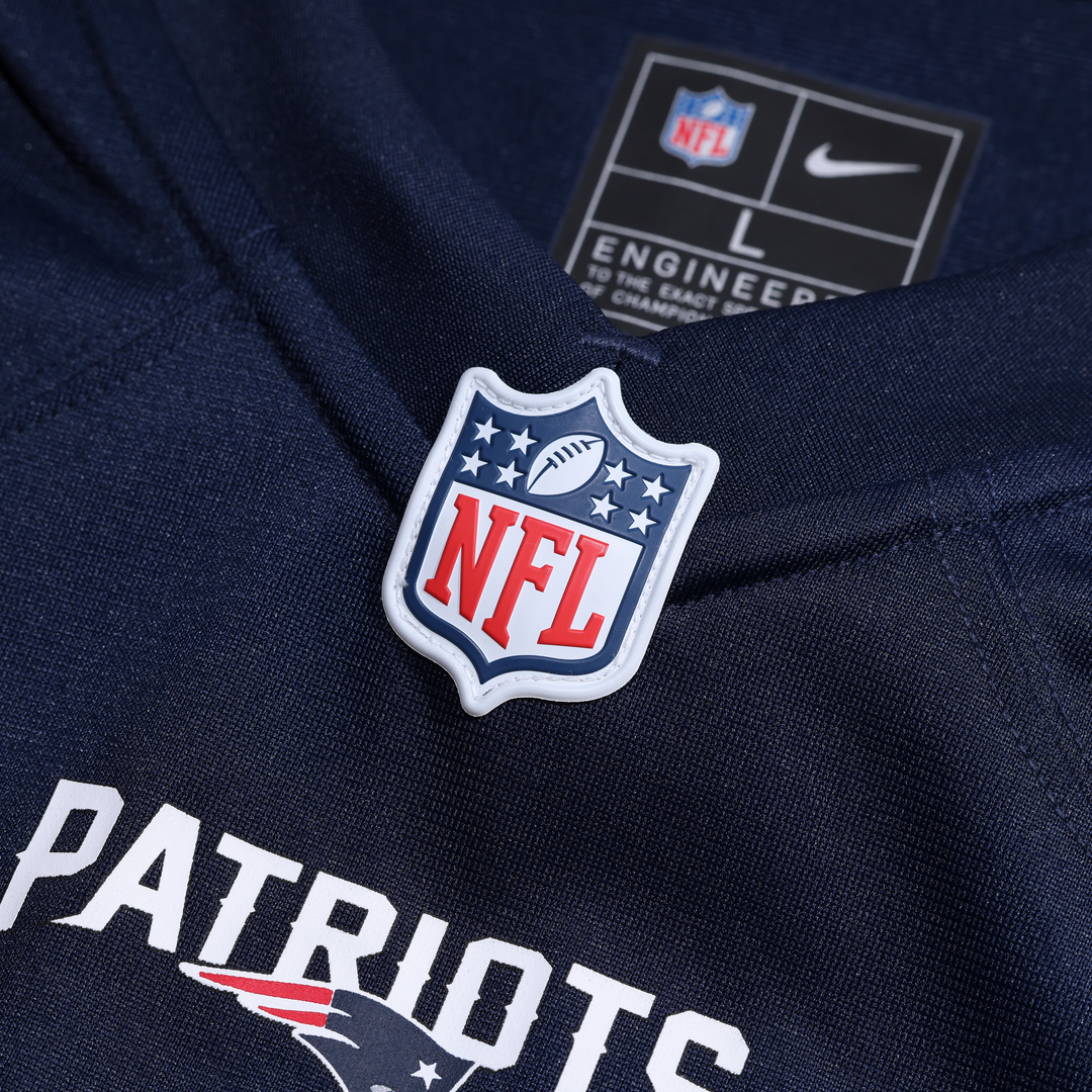 New England Patriots TreVeyon Henderson Nike Alternate Game Player Jersey - Red