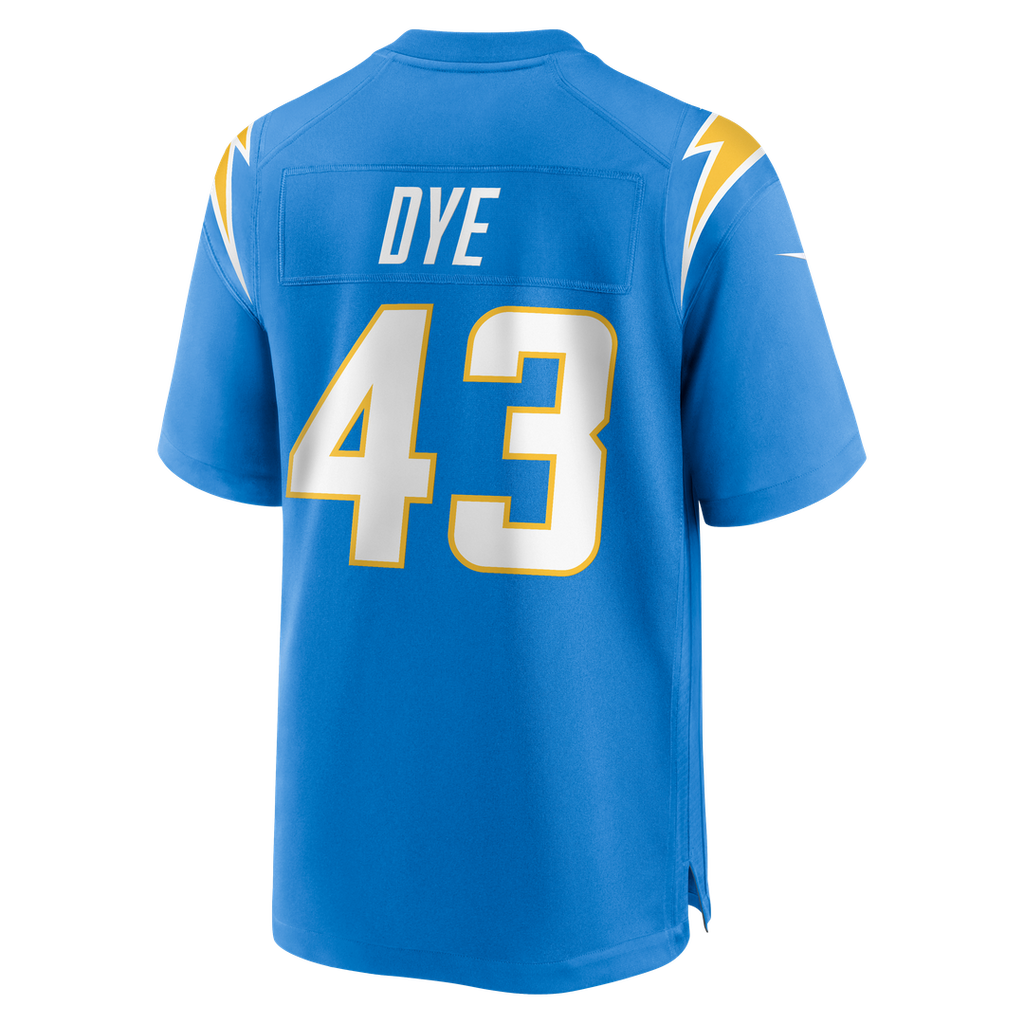 Los Angeles Chargers Troy Dye Nike Game Jersey - Powder Blue
