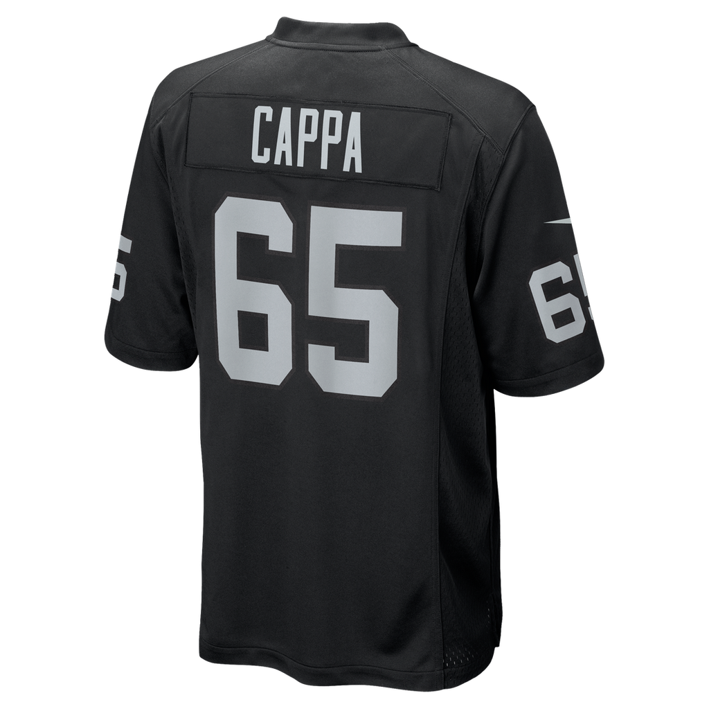 Las Vegas Raiders Alex Cappa Nike Team Game Jersey - Black