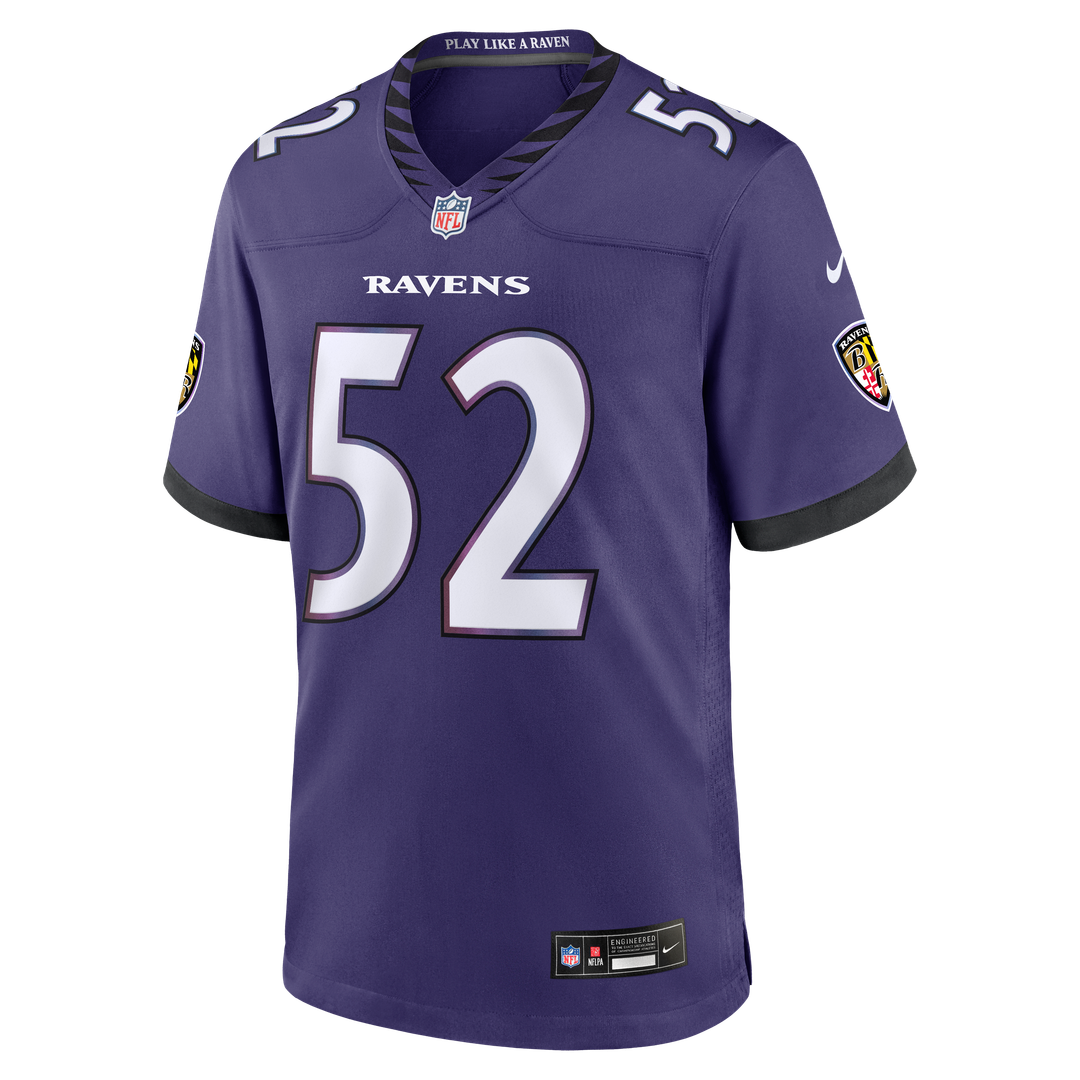 Baltimore Ravens Ray Lewis Nike Team Retired Player Game Jersey - Purple