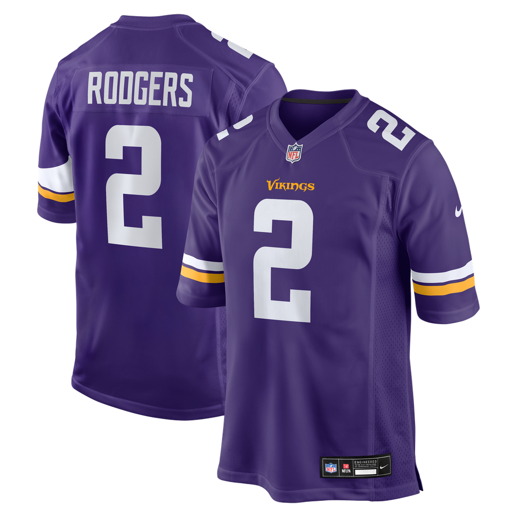 Minnesota Vikings Isaiah Rodgers Nike Team Game Jersey - Purple