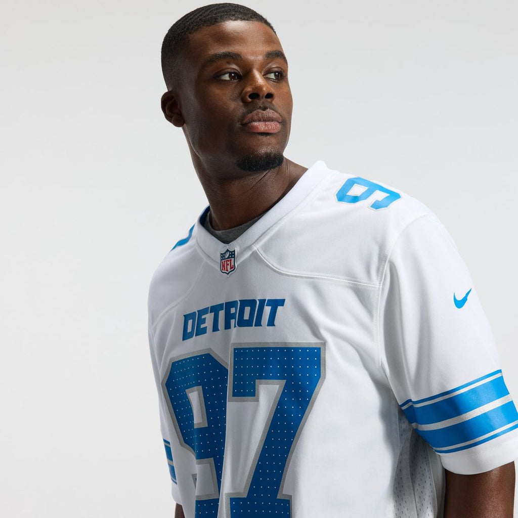 Detroit Lions Aidan Hutchinson Nike Game Jersey - White