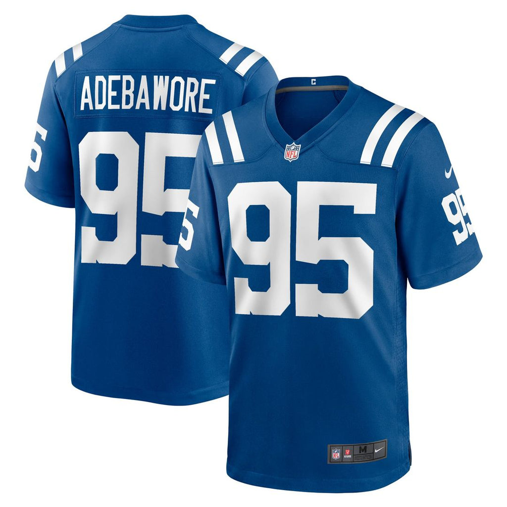 Indianapolis Colts Adetomiwa Adebawore Nike Team Game Jersey - Royal