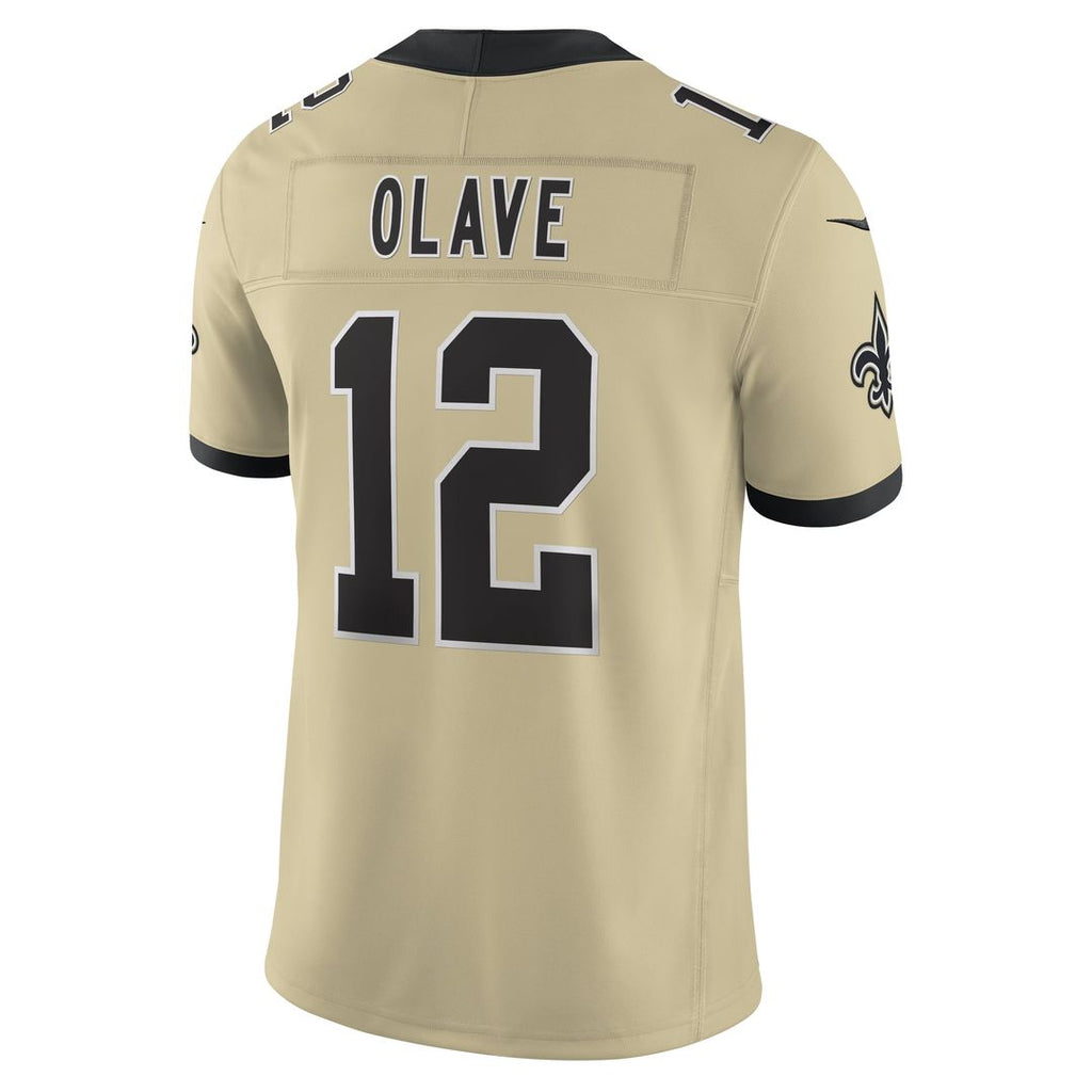 New Orleans Saints Chris Olave Nike Vapor F.U.S.E. Limited Jersey - Black