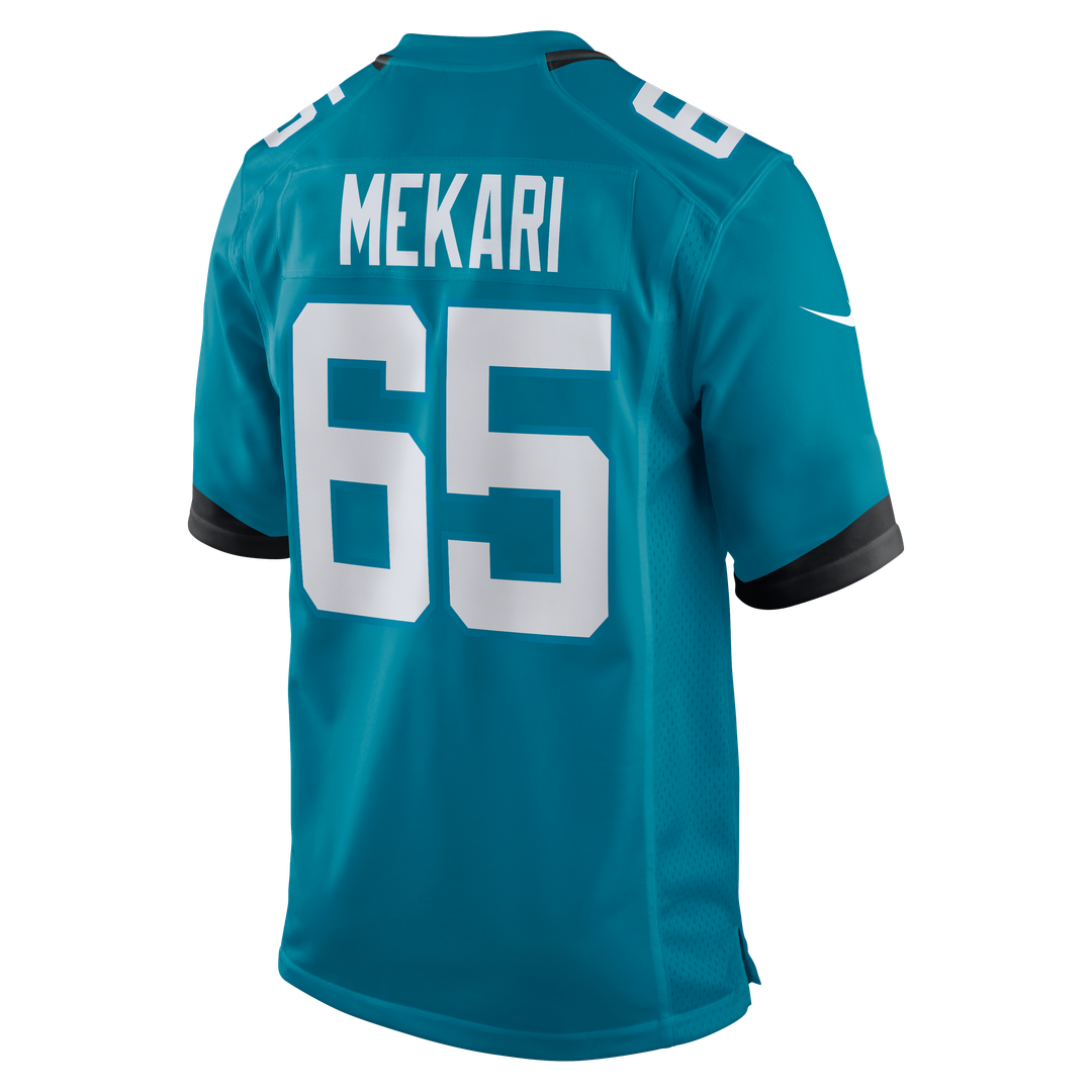 Jacksonville Jaguars Patrick Mekari Nike Team Game Jersey - Teal