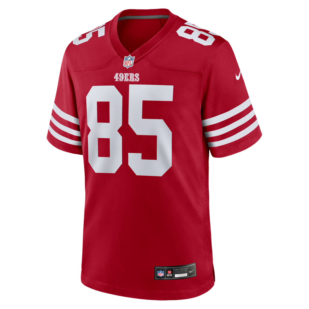 San Francisco 49ers George Kittle Nike Player Game Jersey - Scarlet