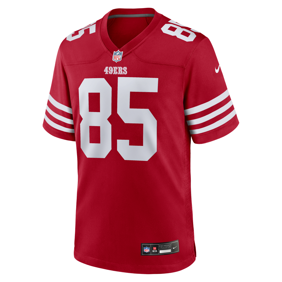 San Francisco 49ers George Kittle Nike Player Game Jersey - Scarlet